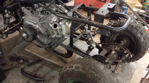 Двигатель от мотоблока на квадроцикл.