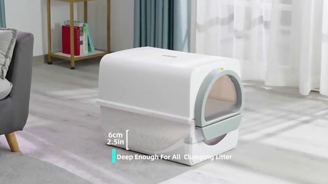 Semi-automatic cat litter box смотреть онлайн