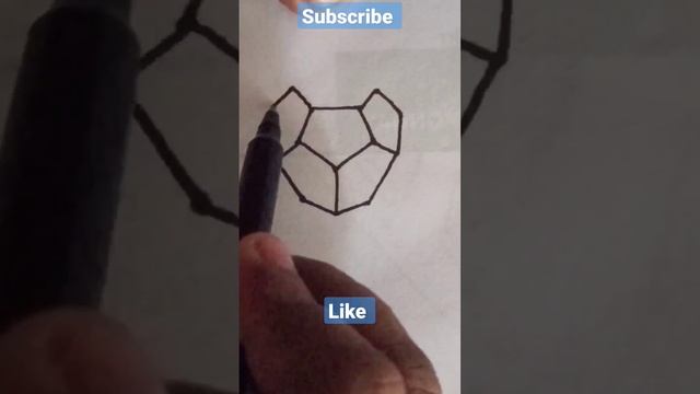 drawing dodecahedron shape 3D смотреть онлайн