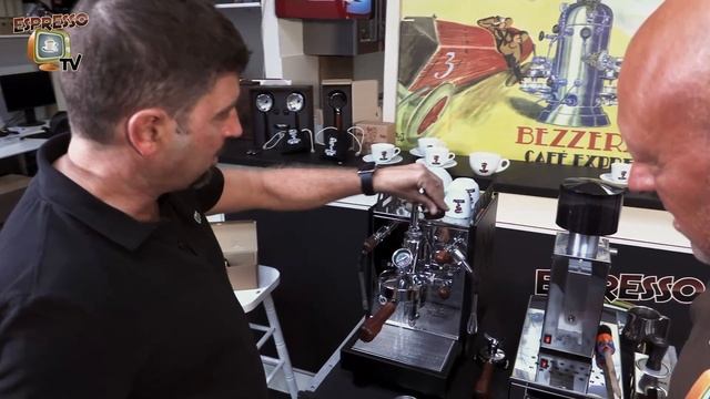 Bezzera Aria PID With Flow Control - Luca Bezzera Visits Espresso TV