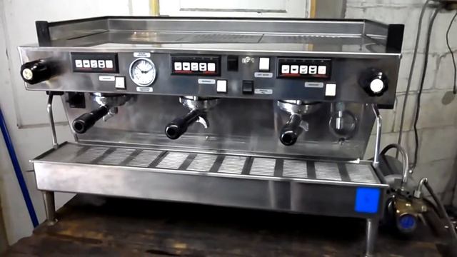 La Marzocco Linea 3 Group Commercial Espresso Machine Test Use and Function смотреть онлайн