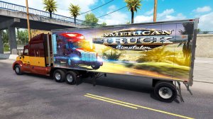 прокатимся в American Truck Simulator