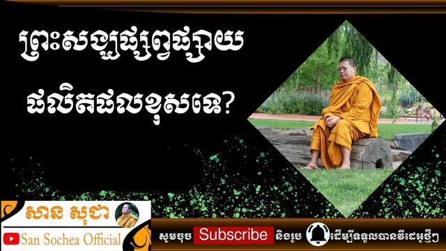 សាន សុជា ព្រះសង្ឃផ្សព្វផ្សាយផលិតផលខុសទេ смотреть онлайн