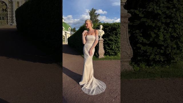 Свадебное платье Зара из коллекции «Sign» от бренда Anna Kuznetcova