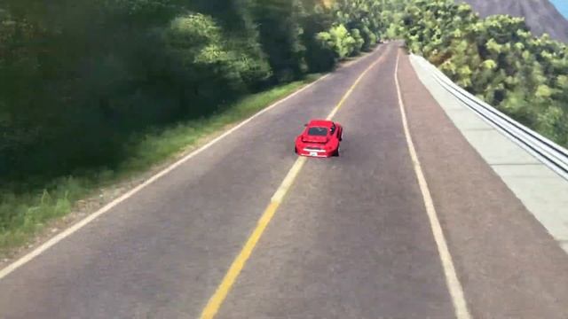 Fujigoko Downhill 1:53| Porsche 993 Turbo| BeamNG Drive смотреть онлайн