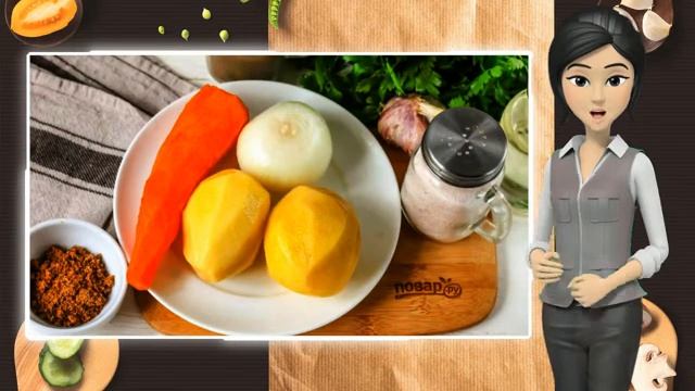 Суп из корнеплодов пошаговый рецепт смотреть онлайн