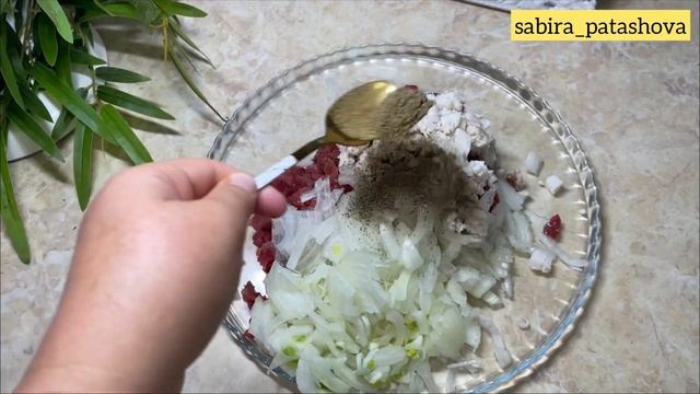 САМСА ОЛОТ. Алатская самса с сочной начинкой и помидорами. Казакша рецепт.