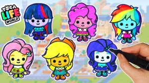 ТОКА БОКА СЕРИАЛ БУМАЖНАЯ ТОКА