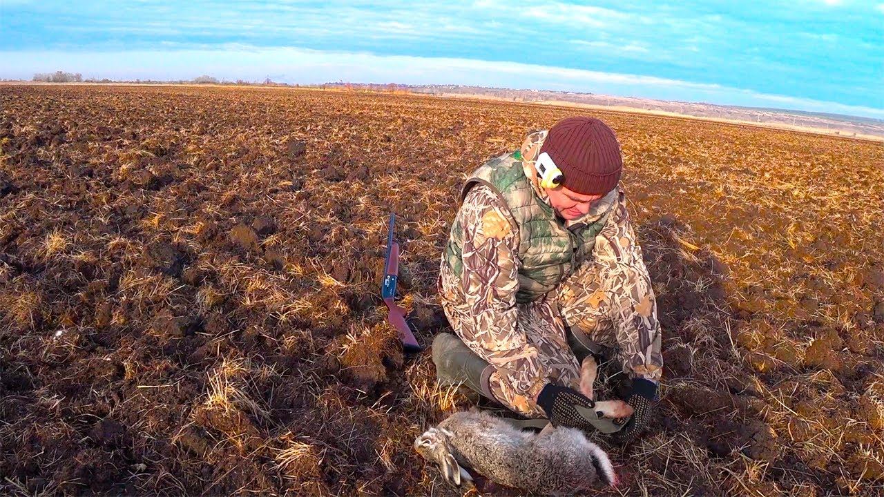 3 ЗАЙЦА ЗА 40 МИНУТ !!! ОХОТА НА ЗАЙЦА !!! смотреть онлайн