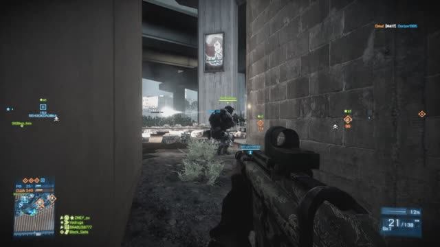 Вечерний Battlefield # 32. Battlefield 3.Тегеранское шоссе. Режим захват. Игра по сети. смотреть онлайн