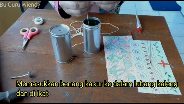 Tutorial Membuat TELEPON dari KALENG BEKAS || Kelas 3 Tema 7 Subtema 3 Pb 3 || SBdP смотреть онлайн