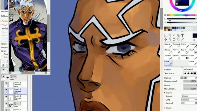Enrico Pucci | JoJo Speedpaint смотреть онлайн