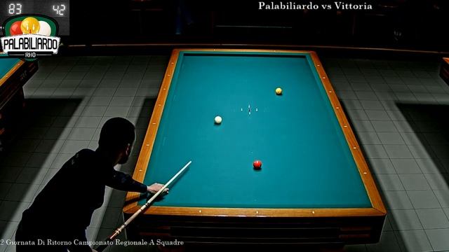 2 Giornata di ritorno Regionale a Squadre Palabiliardo Black Vs Vittoria Doppio смотреть онлайн