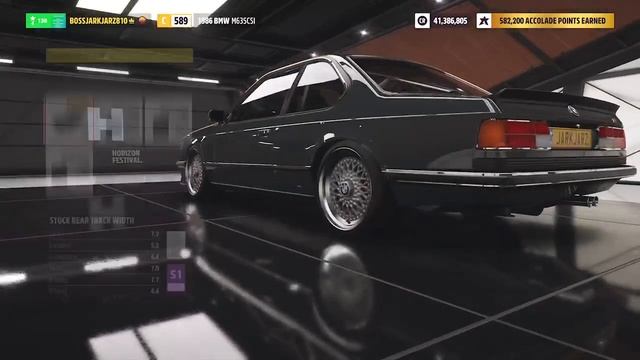 Forza Horizon 5 - 1986 BMW M635CSi Customization смотреть онлайн