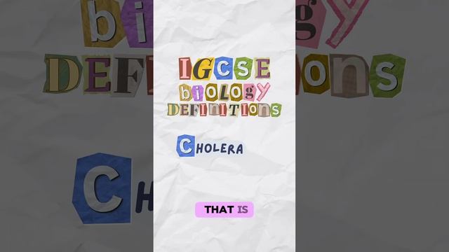 IGCSE Biology Important 💯 Definitions 👌 starting with the letter C #edexcel смотреть онлайн