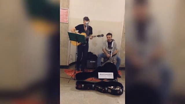 КУЛЬТУРНЫЙ ШОК!!!Рок-н-ролл в метро!!! смотреть онлайн