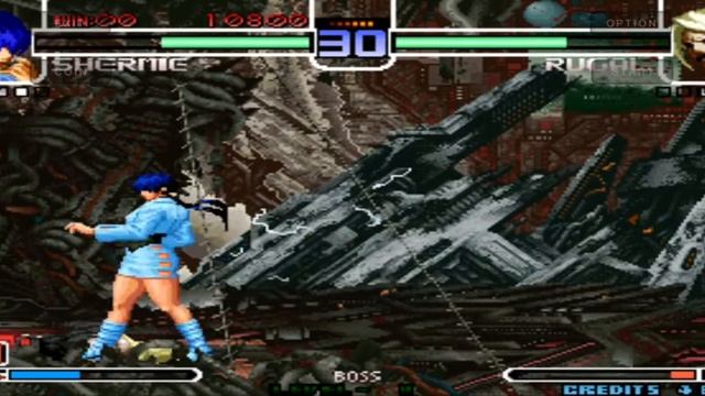 Kof 2002 Shermie Vs Rugal