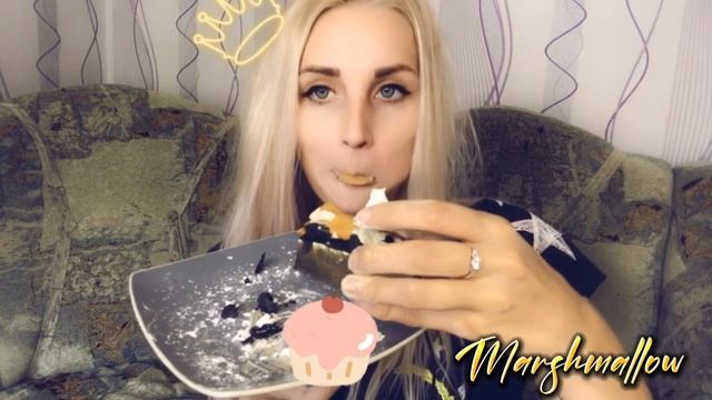 Тирамису 🍮 Tiramisu🍮ASMR#chalk #хруст #хрустмела #пирожное
