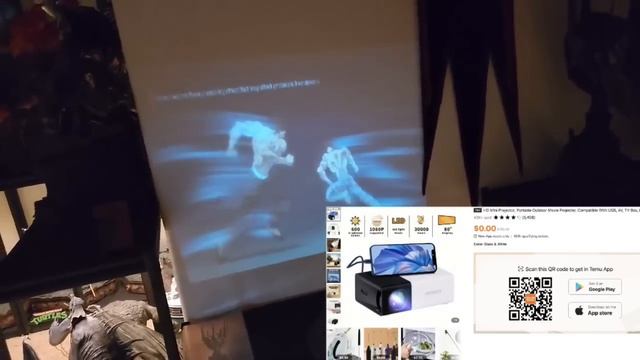 HD Mini Projector Portable смотреть онлайн