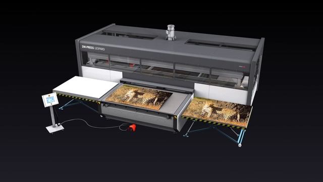 Digital Printing Press M-Press LEOPARD смотреть онлайн