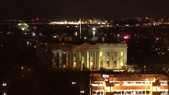 Live: Sun rises over the White House on Donald Trump's last day as president смотреть онлайн