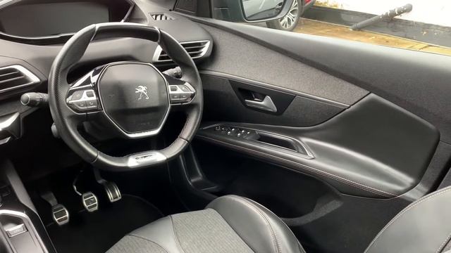 17'67 Peugeot 3008 GT Line Blue HDi finished in Nera Black metallic смотреть онлайн