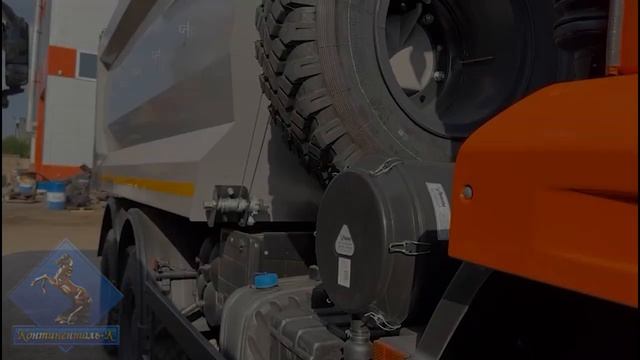 Самосвал Камаз 6522KZ - мощность в сочетании с полным приводом! смотреть онлайн