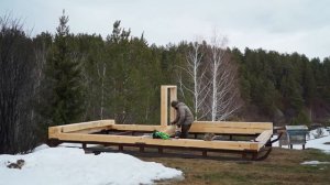 СТРОИМ НАШЕ ДЕРЕВЕНСКОЕ СЧАСТЬЕ В ГЛУБИНКЕ | ПОГОДА НЕ ДАЕТ РАБОТАТЬ | РАССАДА | РЕДЬКА И ДОЖДИ