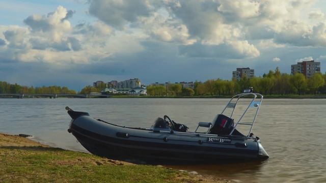 Самый лучший РИБ (RIB) в России, RiverBoats RB 380 R, лодка пвх