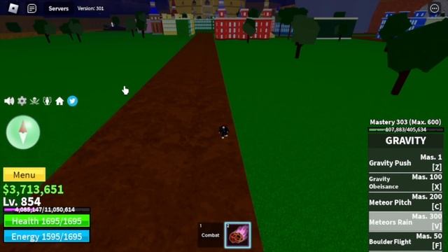 Noob to Max Using Gravity Fruit Reworked - Bloxfruits смотреть онлайн