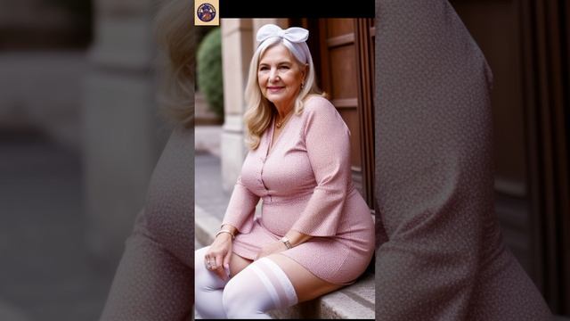 Natural Older Women Over 60 In Stunning Dresses And Tights Fashion Review #over60