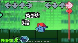 FNF FIRE IN THE HOLE - ALL PHASES | Friday Night Funkin VS Lobotomy