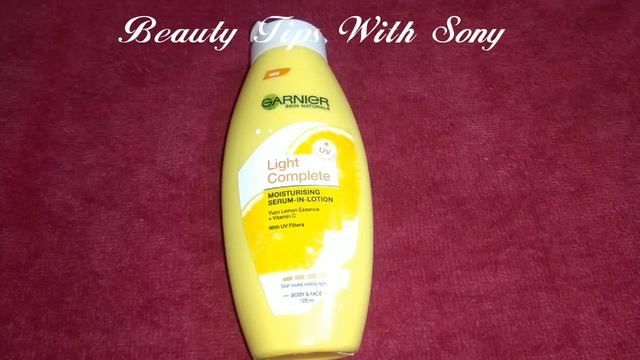 Garnier skin naturals light complete moisturising serum in lotion review in hindi смотреть онлайн
