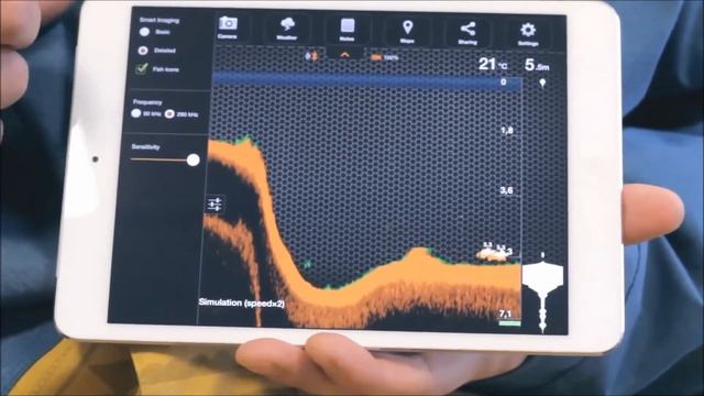 Darrell Olson Deeper Fishfinder Review Part 1 смотреть онлайн