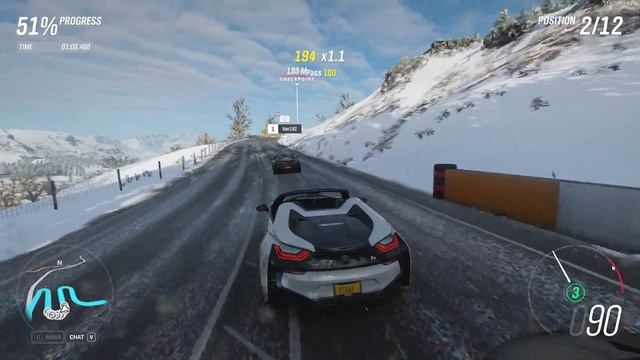 BMW i8 Roadster Drag [Forza Horizon 4] смотреть онлайн