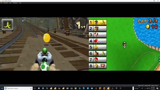 Mario Kart CTGP-7 Fun Run Citra Nintendo 3DS Emulator Pt 1.0 смотреть онлайн