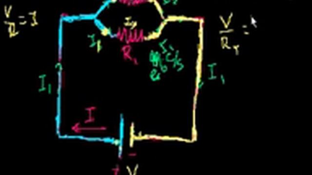 Resistors in parallel | Circuits | Physics | Khan Academy смотреть онлайн