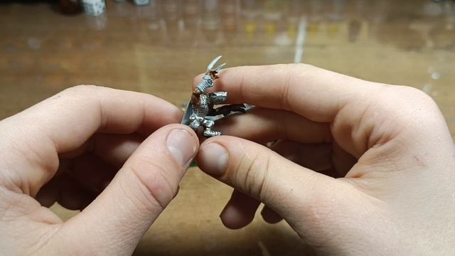 Минеатюры Warhammer Fantasy Battles Как  отливать Ваха по дешману