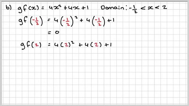Composite functions domain and range смотреть онлайн