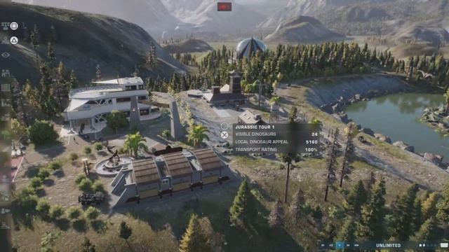 An open Lake for the Quetzalcoatlus & Maaradactylus |Jurassic World Evolution 2| смотреть онлайн