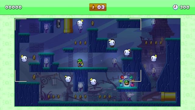 Mini Mario and Friends Amiibo Challenge: Luigi Amiibo Levels Unlock смотреть онлайн