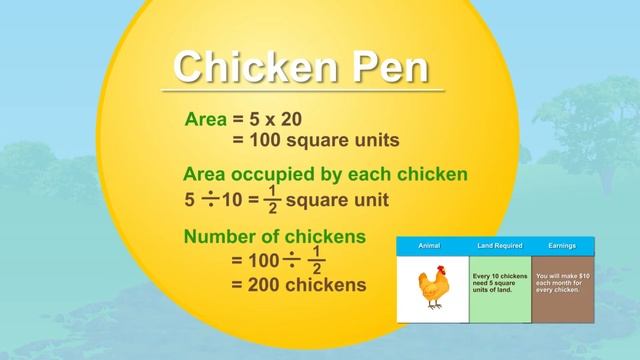 Mathematics TASK The Farmer Area & Perimeter Grade 6 смотреть онлайн