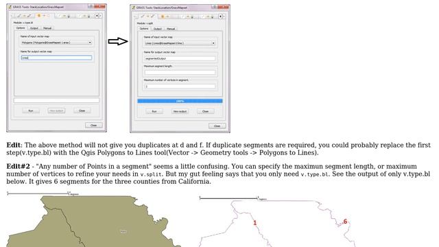GIS: How do I split polygons into line segments? (2 Solutions!!) смотреть онлайн