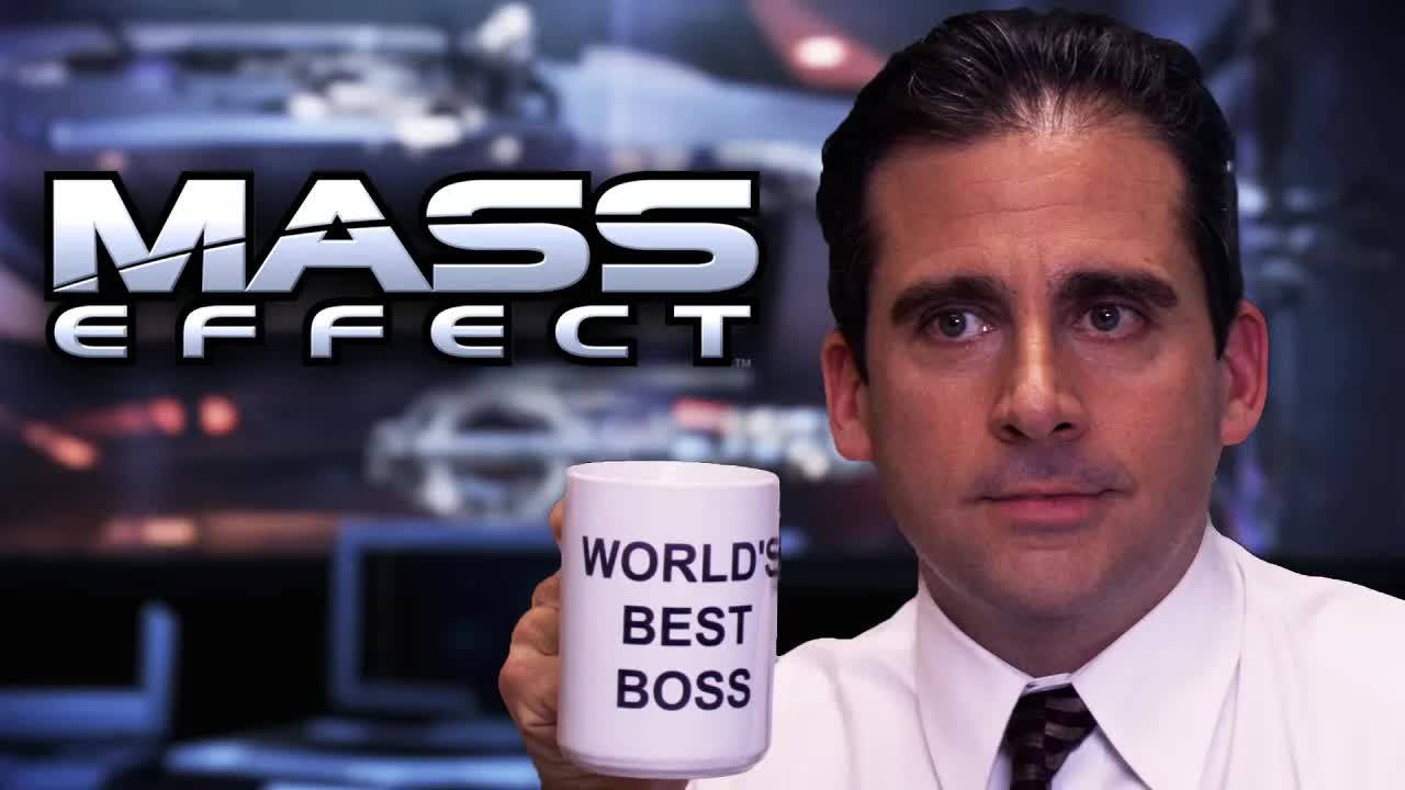 Michael Scott in Mass Effect смотреть онлайн