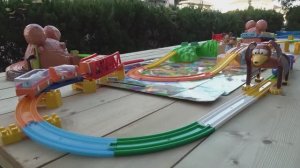 Дисней трасса Пларейл ☆ Играем с Томасом и с героями мультфильмов Disney!