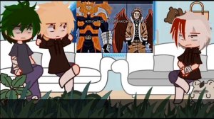 реакция Мидории, Бакуго и Шото на тик ток. 1 часть