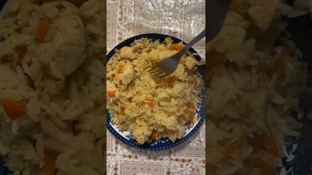 Рассыпчатый плов с курицей 😍 смотреть онлайн