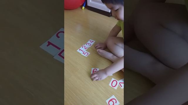 Учим с Антоном счет до 10🤗Антону 3.5 смотреть онлайн