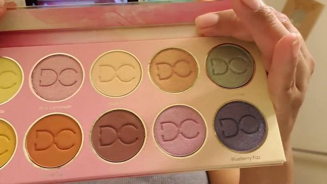 Domonique Cosmetics Latte☕& lemonade🍋 palettes review/swatches смотреть онлайн