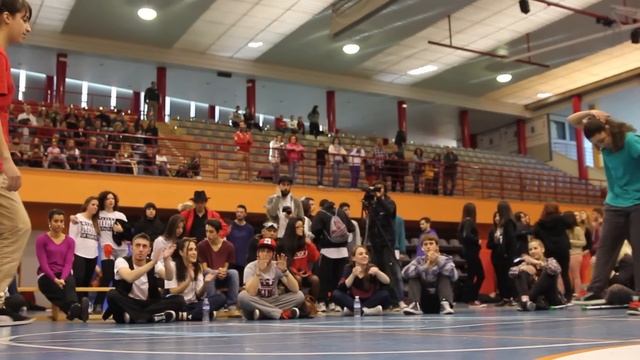 Los reyes de la torre 2014 funk & fun | Belen vs Andrea | Popping смотреть онлайн